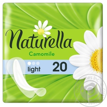 Ежедневные прокладки Naturella Сamomile Light 20шт купить, цены на МегаМаркет - фото 6
