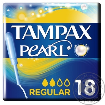 Tampons Tampax Discreet Pearl Regular with applicator 18pcs - buy, prices for MegaMarket - photo 2