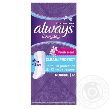 Ежедневные прокладки Always Deo Normal 20шт - купить, цены на NOVUS - фото 3