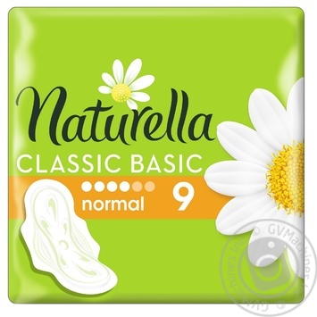 Гигиенические прокладки Naturella Classic Basic Normal c крылышками 9шт купить, цены на МегаМаркет - фото 2