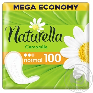 Прокладки ежедневные Naturella Ромашка Normal 2 капельки 100шт купить, цены на МегаМаркет - фото 2
