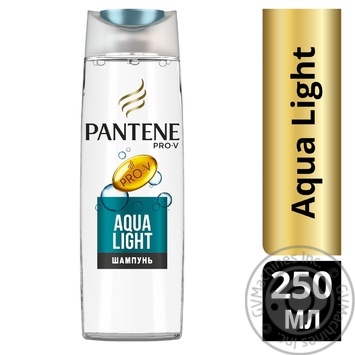 Shampoo Pantene pro-v Aqua light for thin hair 250ml - buy, prices for MegaMarket - photo 2