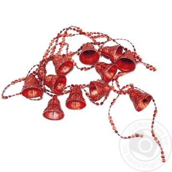 Christmas Tree Necklace Bells 3.5cm/12pcs 180cm - buy, prices for ULTRAMARKET - photo 1