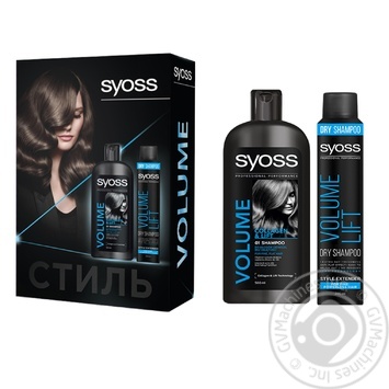 Подарочный набор SYOSS Volume Collagen & Lift Шампунь 500мл + Сухой шампунь 200мл купить, цены на МегаМаркет - фото 5