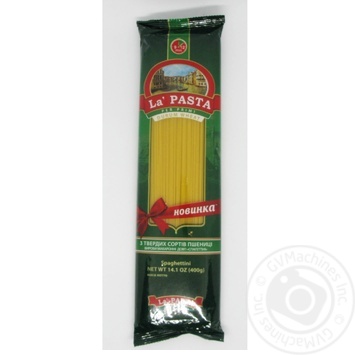 Макаронные изделия La Pasta спагеттини 400г купить, цены на МегаМаркет - фото 3