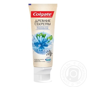 Зубная паста Colgate Plax Древние секреты Безопасное отбеливание 75мл купить, цены на МегаМаркет - фото 2