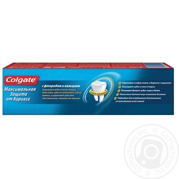Зубна паста Colgate Максимальний захист від карієсу Свіжа М'ята 100мл купити, ціни на МегаМаркет - фото 2