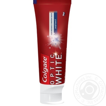 Зубная паста Colgate Оптик Уайт Мгновенный с фторидом 75мл купить, цены на МегаМаркет - фото 2
