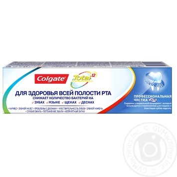 Зубная паста Colgate total 12 профессиональная чистка 75мл купить, цены на МегаМаркет - фото 7
