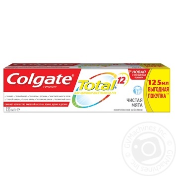 Паста зубна Colgate Чиста м’ята 125мл купити, ціни на МегаМаркет - фото 2