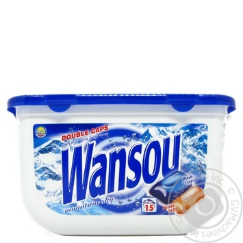 Wansou Mountain Sky In Soluble Capsules Laundry Detergent 15 pcs - buy, prices for NOVUS - photo 5