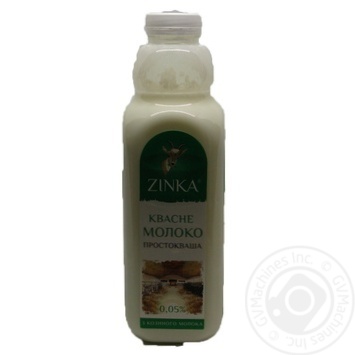 Простокваша Zinka з козиного молока 0,05% 930г купити, ціни на МегаМаркет - фото 1