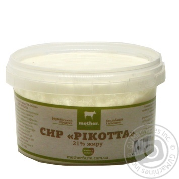 Сир Mother Рікотта 21% 250г купить, цены на МегаМаркет - фото 1