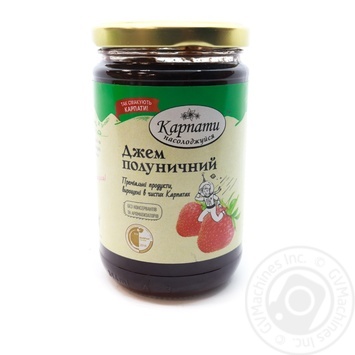 Джем Карпати полуничний 360г х12 купить, цены на МегаМаркет - фото 3