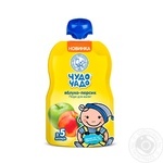 Chudo-chado for children from 5 months apple-peach pure 90g