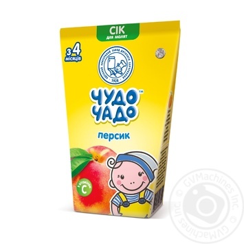 Сік Чудо-Чадо персиковий з цукром і вітаміном С 0,125л - купити, ціни на NOVUS - фото 1