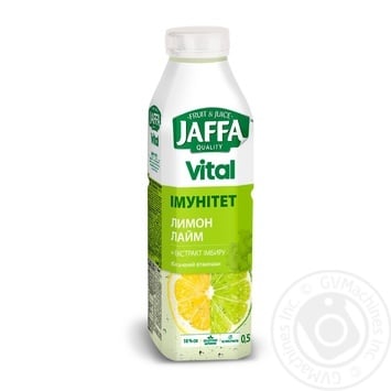 Jaffa Vital lime-lemon-ginger juice beverage 500ml - buy, prices for MegaMarket - photo 1