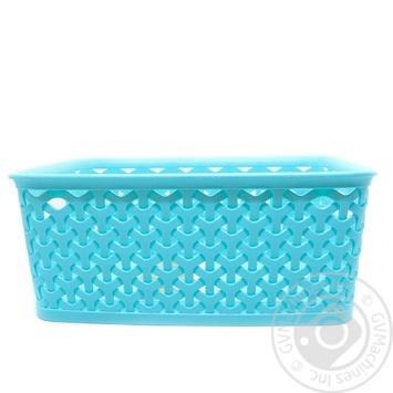 Кошик Curver Rattan Style 03610 бірюзовий 25х20х10см 4.5л - купити, ціни на - фото 1