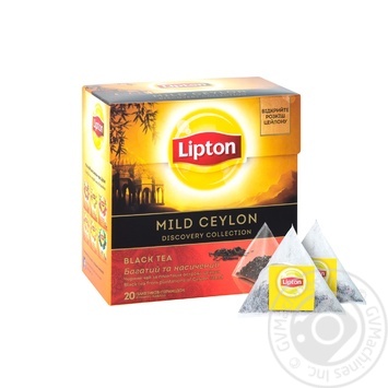 Чай чорний Lipton Мild Сeylon 20пак купити, ціни на МегаМаркет - фото 2