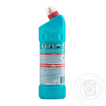Toilet cleaning gel Domestos Atlantic freshness 1000ml - buy, prices for MegaMarket - photo 3
