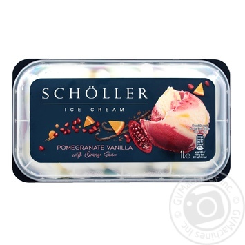 Морозиво Scholler з Гранатовим сорбетом та Апельсиновим х6 купити, ціни на МегаМаркет - фото 1