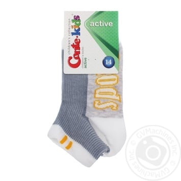 Conte Kids Active Kids White-gray Socks Size 14 - buy, prices for ULTRAMARKET - photo 2