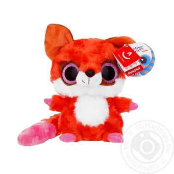 Игрушка мягкая Aurora yoohoo красная лиса сияющие глаза 23см - купить, цены на - фото 1