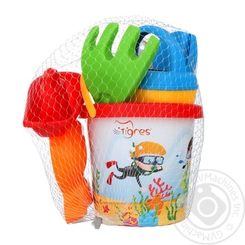 Tigres For Sand Toys Set 6 Elements - buy, prices for COSMOS - photo 1