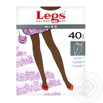 Колготы Legs Miss женские sand 40ден 4р - купить, цены на ULTRAMARKET - фото 1