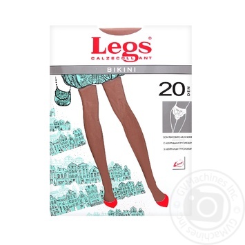 Колготы Legs Bikini женские naturale 20ден 1/2р - купить, цены на ULTRAMARKET - фото 1