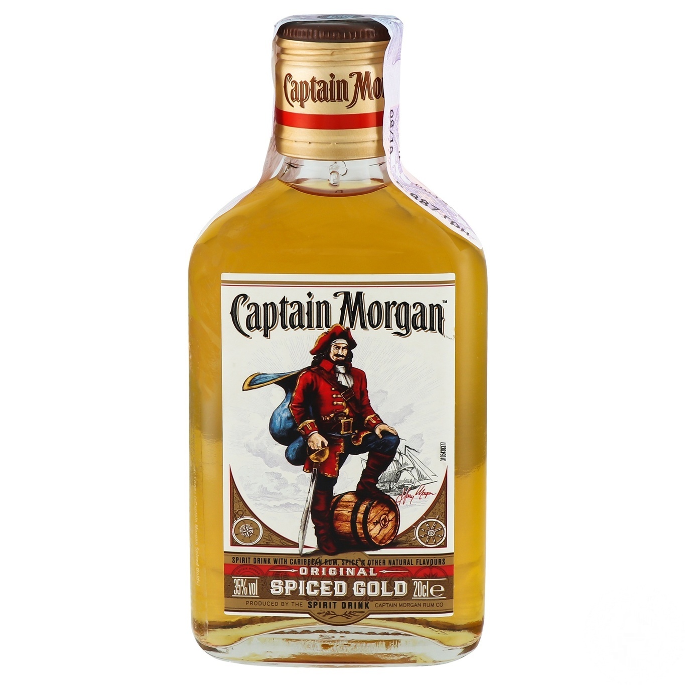 

Ромовый напиток на основе Captain Morgan Spiced Gold 35% 200мл