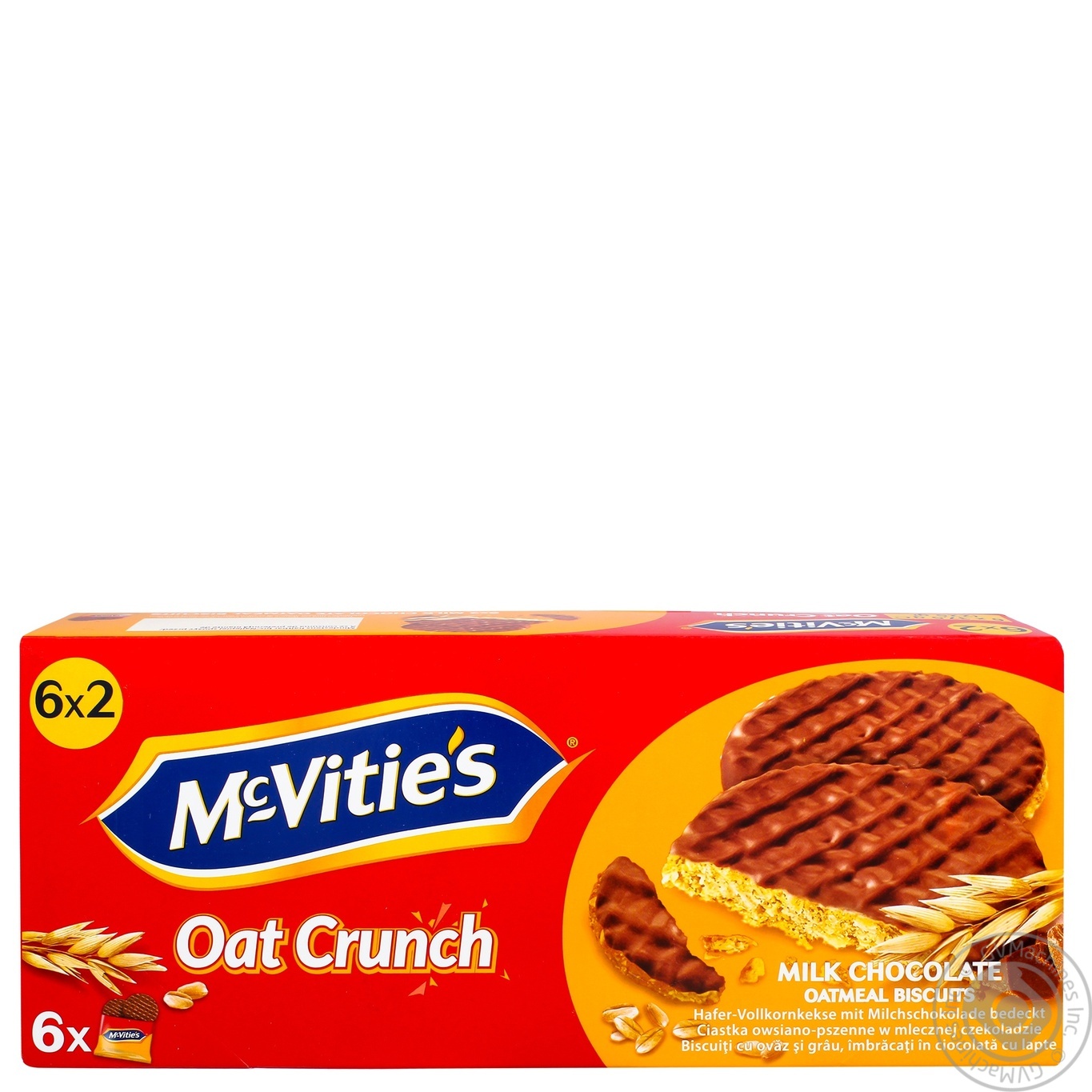 

Печенье овсяное McVitie`s Oat Crunch в молочном шоколаде 37.5г