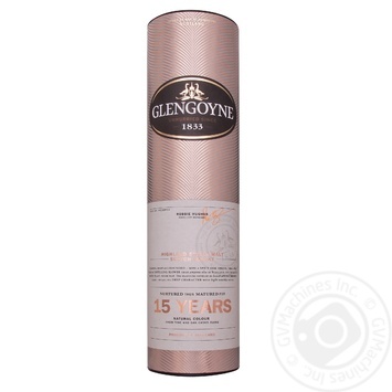 Glengoyne 15 Years Whiskey 43% 0.7l in tube - buy, prices for - photo 1