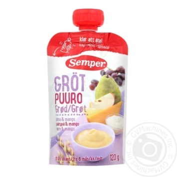 Semper Multigrain Porridge with Fruit 120g