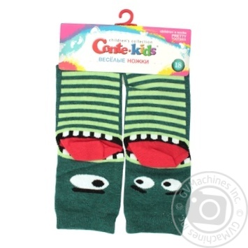 Conte Kids Funny Legs Dark Turquoise Children's Socks 18s - buy, prices for - photo 1