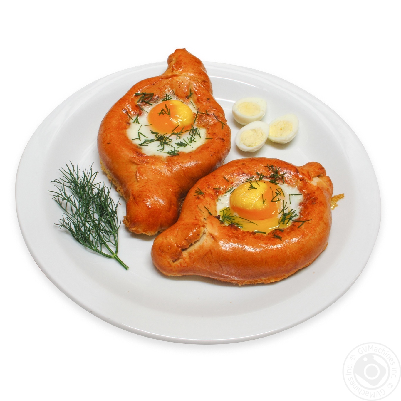 

Хачапури по-грузински с яйцом