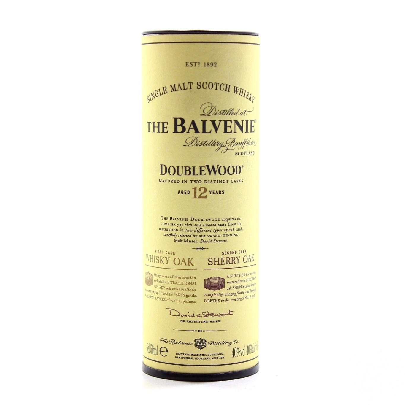 

Виски Balvenie Double Wood 40% 50мл 12лет