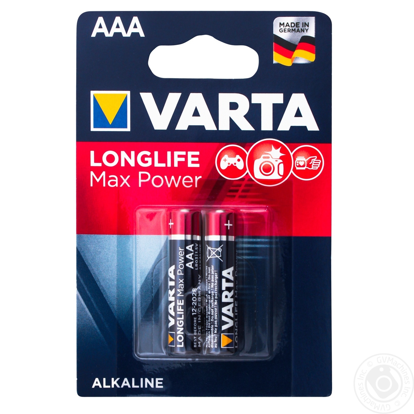 

Батарейка Varta MAX Tech AAA 2шт