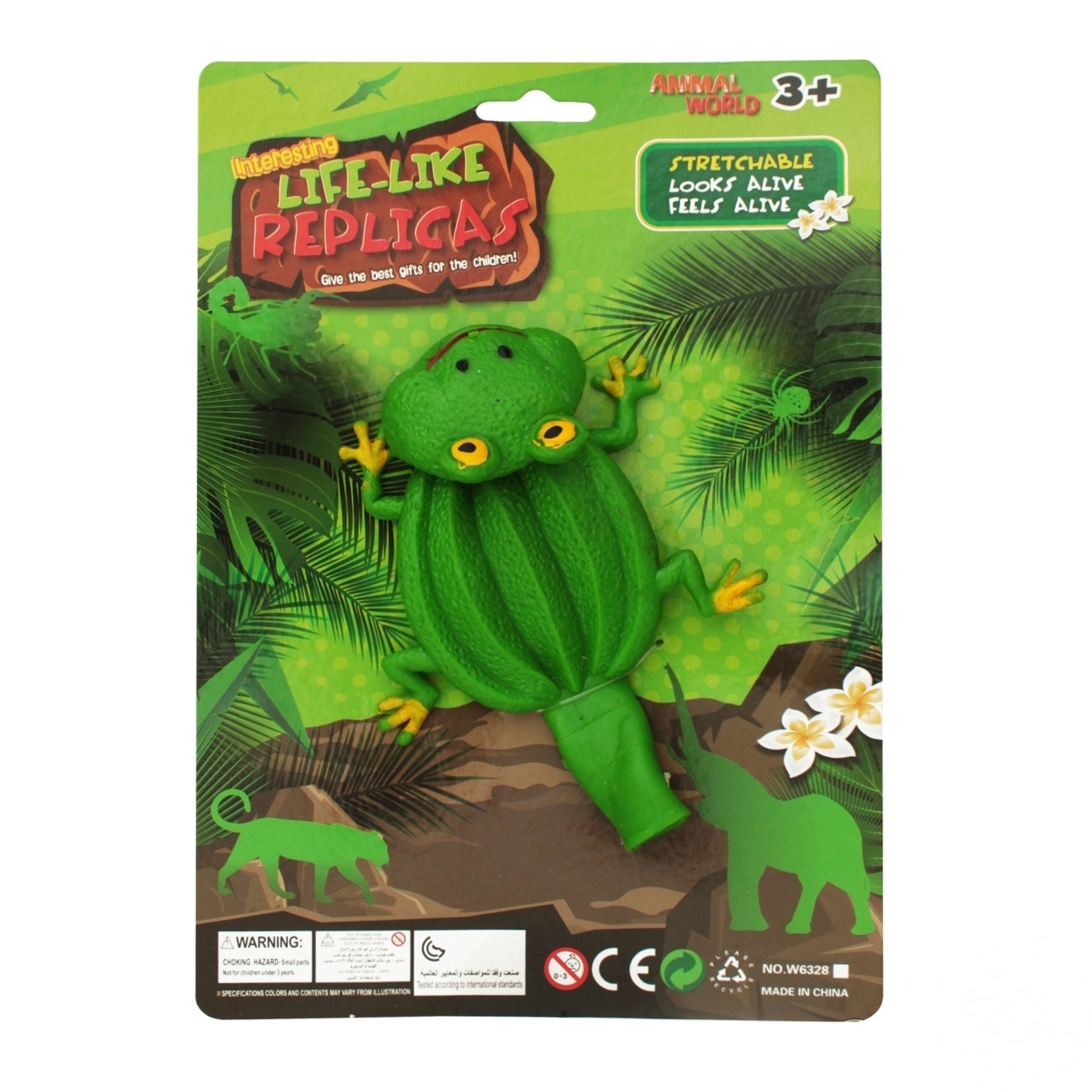 

Игрушка-тянучка Qunxing Toys Жаба