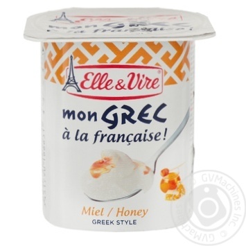 Elle&Vire Greek With Honey Milk Dessert 125g - buy, prices for Auchan - photo 2