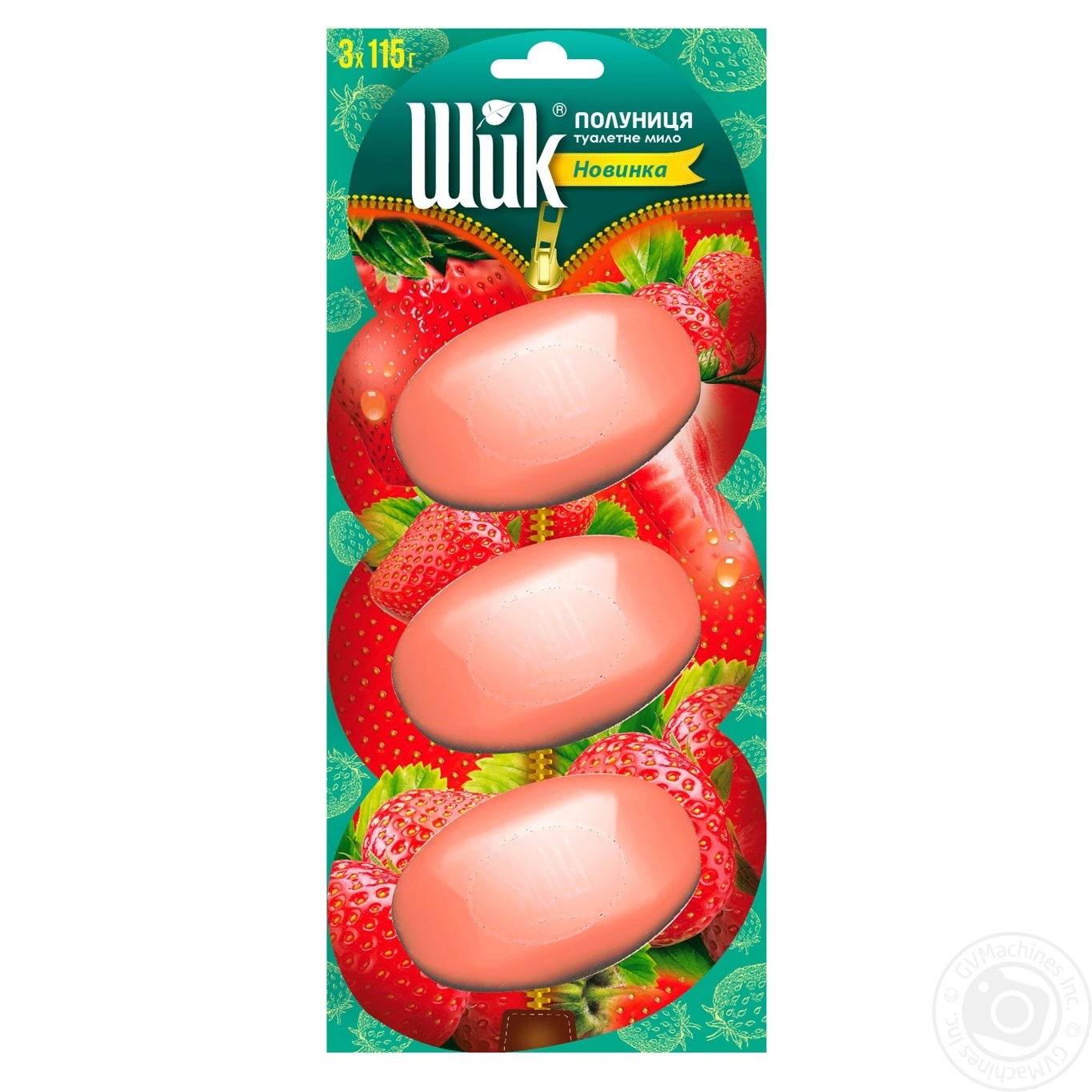 

Мыло Шик Клубника 3*115г
