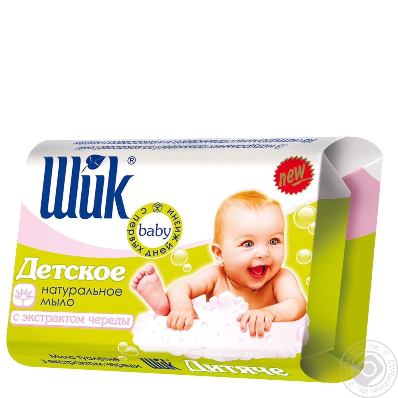 

Мыло Шик с экстрактом череды детское 70г