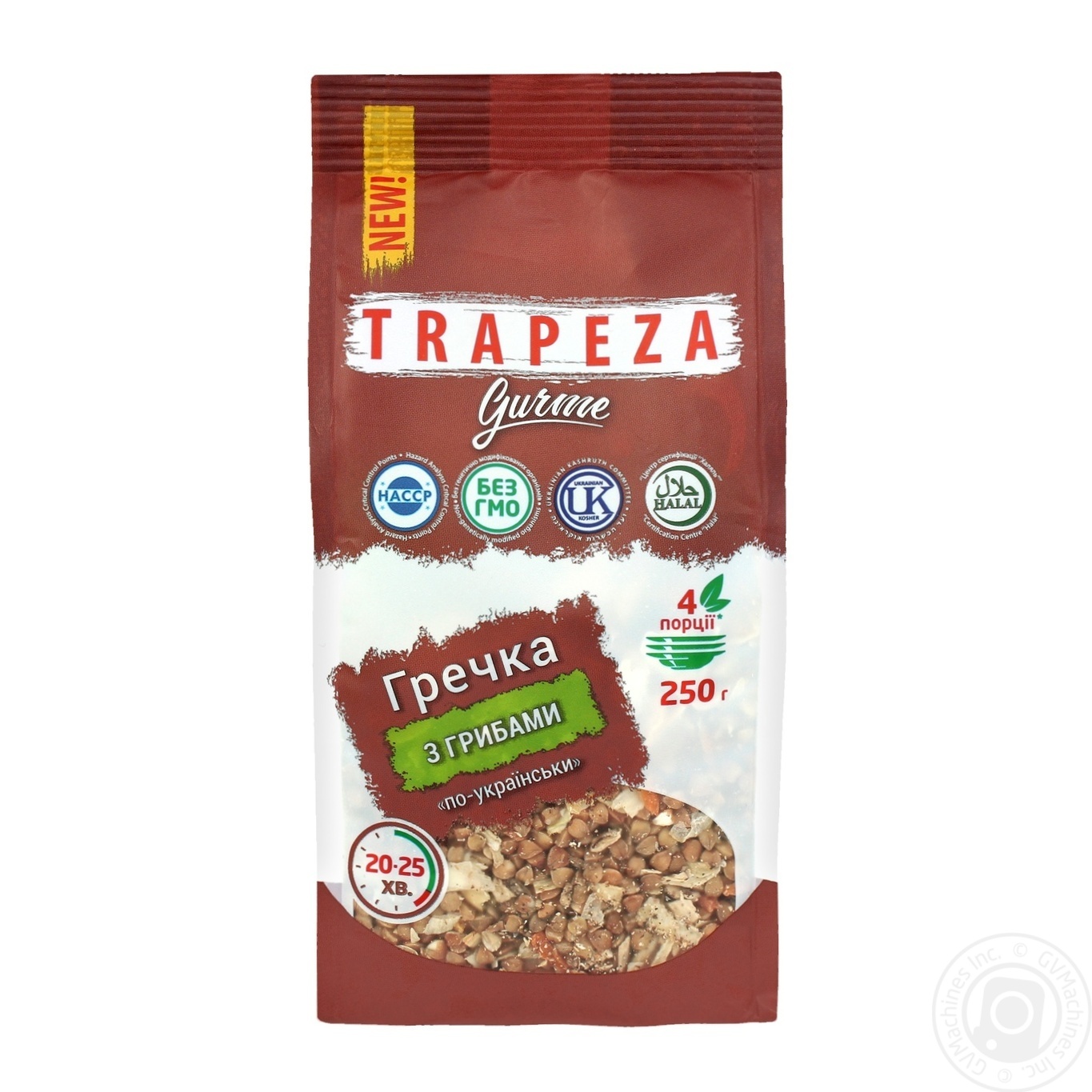 Гречка с грибами Trapeza 250г ❤️ доставка на дом от магазина Zakaz.ua