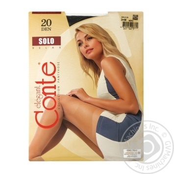 Conte Solo 20 den Nero Black Tights Size 3 - buy, prices for EKO Market - photo 2