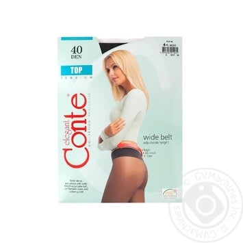 Conte Top Nero Women's Tights 40 den Size 4 - buy, prices for MegaMarket - photo 2