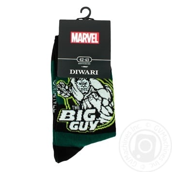 Diwari Marvel Men's Socks s.27 062 dark green 17C-140SPM - buy, prices for NOVUS - photo 4