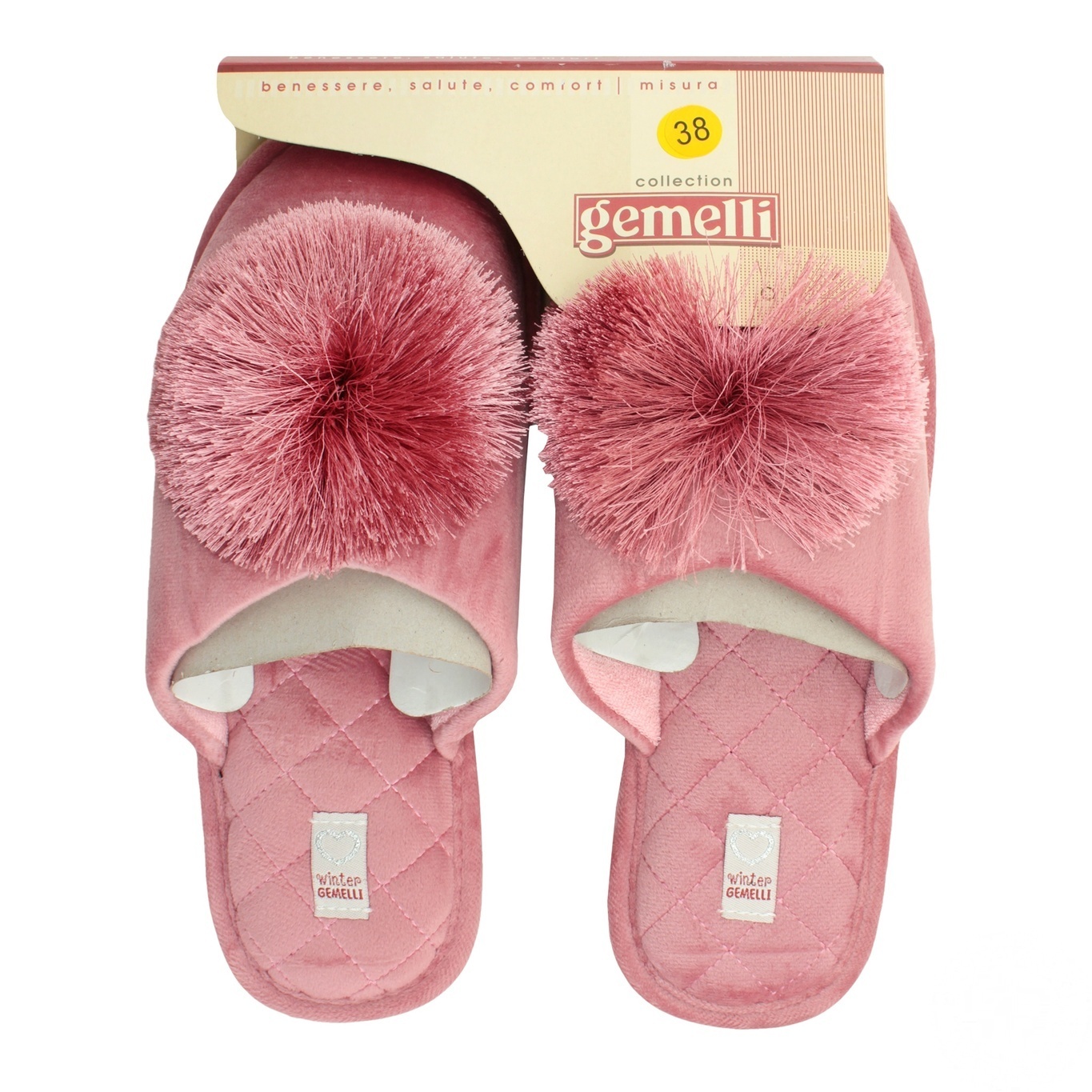 

Тапочки Gemelli домашние женские 36-40р