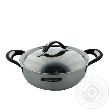 Barazzoni Silicon Pro Pan with Cover Low 24cm - buy, prices for MegaMarket - photo 1