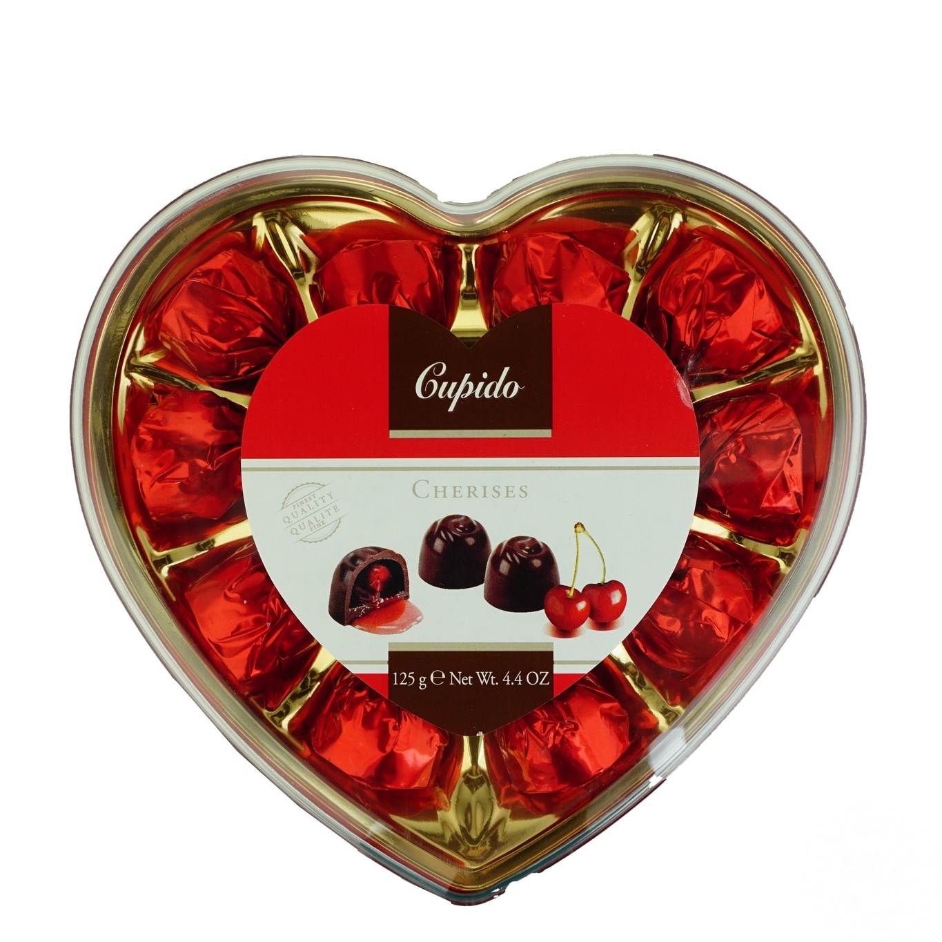 

Конфеты Cupido с вишневым ликером 125г
