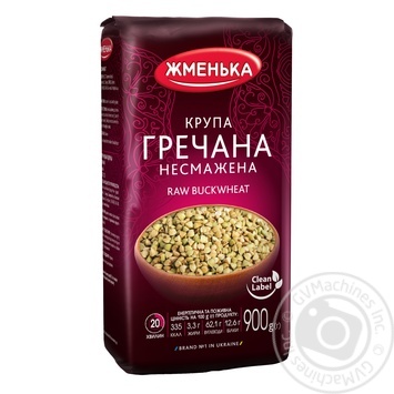 Крупа гречана Жменька несмажена 900г - купити, ціни на Auchan - фото 1